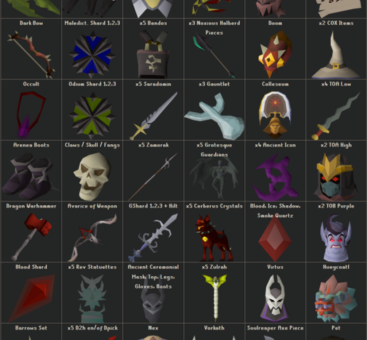 Old School Runescape BINGO